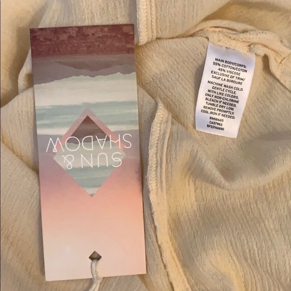 Sun & Shadow Nordstroms Mixed Media Tank Top - Picture 6 of 6